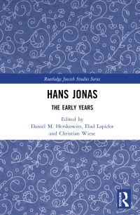 Cover image: Hans Jonas 1st edition 9781032575681