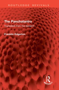 Cover image: The Panchatantra 1st edition 9781032869360