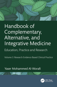 Cover image: Handbook of Complementary, Alternative, and Integrative Medicine 1st edition 9781032346847