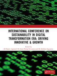 Cover image: Sustainability in Digital Transformation Era: Driving Innovative & Growth 1st edition 9781032877266