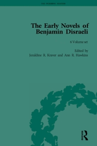 Imagen de portada: The Early Novels of Benjamin Disraeli 1st edition 9781851967360