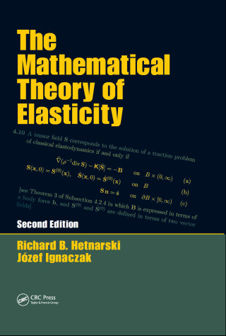 Cover image: The Mathematical Theory of Elasticity 2nd edition 9781439828885