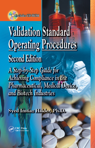 Cover image: Validation Standard Operating Procedures 2nd edition 9780849395291