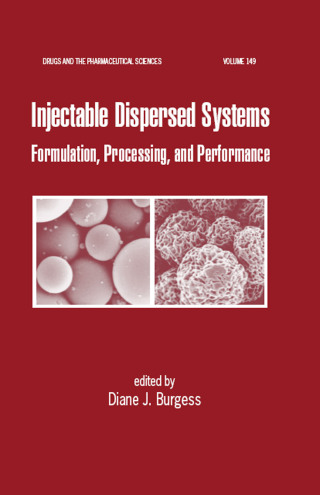 Titelbild: Injectable Dispersed Systems 1st edition 9780367392826