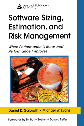 صورة الغلاف: Software Sizing, Estimation, and Risk Management 1st edition 9780367391041