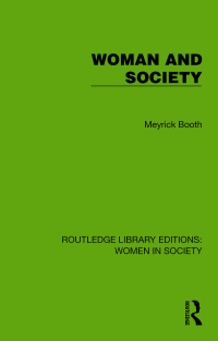 Imagen de portada: Woman and Society 1st edition 9781032869186