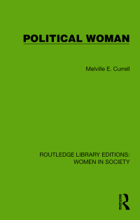 Cover image: Political Woman 1st edition 9781032872285