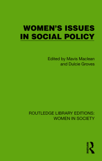 Cover image: Women's Issues in Social Policy 1st edition 9781032862996