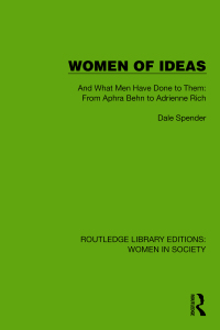 Imagen de portada: Women of Ideas 1st edition 9781032883915