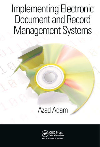 Imagen de portada: Implementing Electronic Document and Record Management Systems 1st edition 9780849380594
