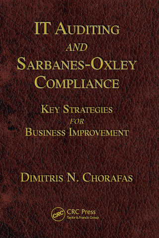 Cover image: IT Auditing and Sarbanes-Oxley Compliance 1st edition 9781420086171