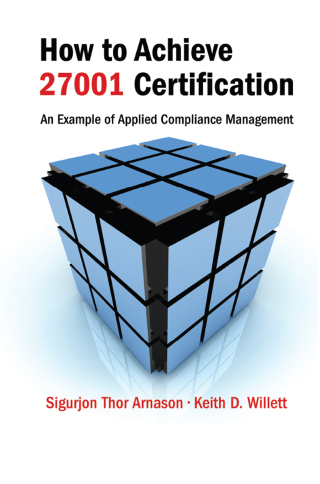 Cover image: How to Achieve 27001 Certification 1st edition 9780367388171