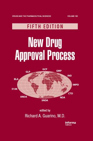 Cover image: New Drug Approval Process 5th edition 9781420088496