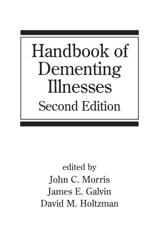 Cover image: Handbook of Dementing Illnesses 2nd edition 9780824758387