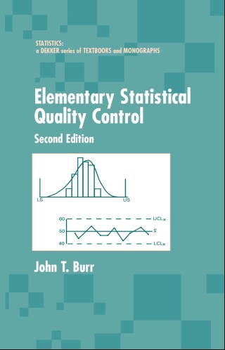Imagen de portada: Elementary Statistical Quality Control 2nd edition 9780824790523