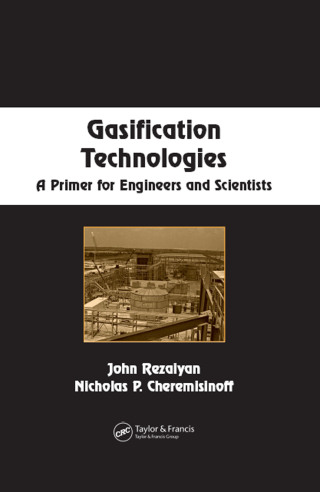 Imagen de portada: Gasification Technologies 1st edition 9780815394761