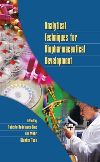 Imagen de portada: Analytical Techniques for Biopharmaceutical Development 1st edition 9780367411107