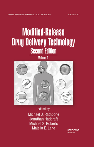 Cover image: Modified-Release Drug Delivery Technology 2nd edition 9781420044355