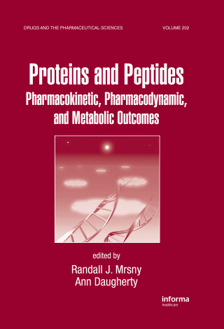 Cover image: Proteins and Peptides 1st edition 9780367385057