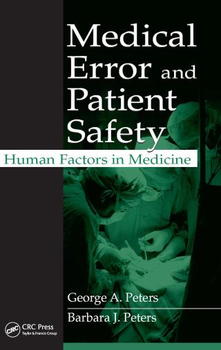 Cover image: Medical Error and Patient Safety 1st edition 9780367388393