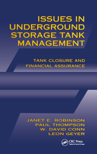 Cover image: Issues in Underground Storage Tank Management UST Closure and Financial Assurance 1st edition 9780873714020
