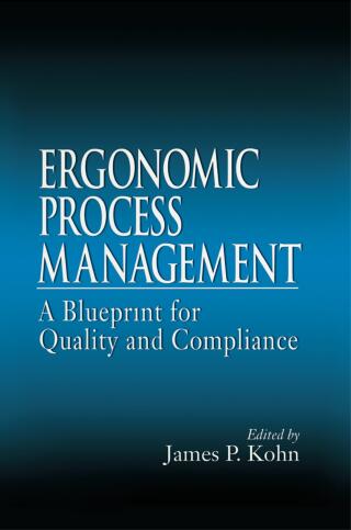 Cover image: Ergonomics Process Management 1st edition 9781566702263