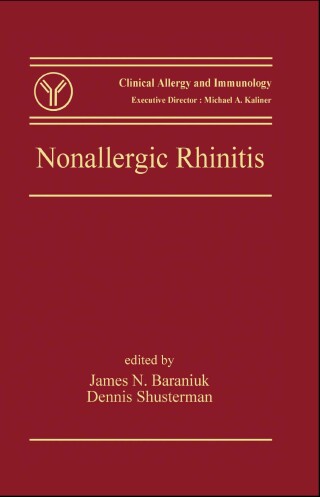 Imagen de portada: Nonallergic Rhinitis 1st edition 9780367389925