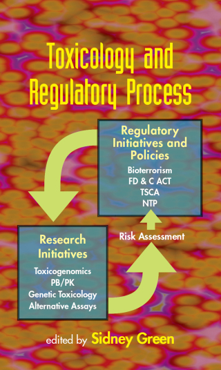Cover image: Toxicology and Regulatory Process 1st edition 9780367391089