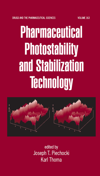Imagen de portada: Pharmaceutical Photostability and Stabilization Technology 1st edition 9780824759247