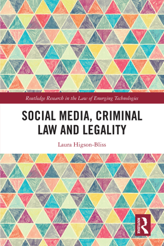 Cover image: Social Media, Criminal Law and Legality 1st edition 9781032301556