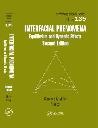 Cover image: Interfacial Phenomena 2nd edition 9780367852450