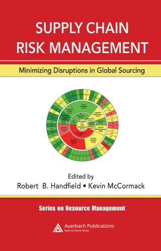 Cover image: Supply Chain Risk Management 1st edition 9780849366420