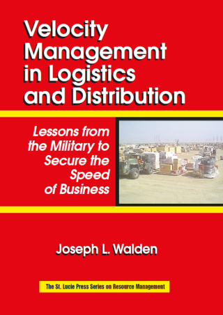 Cover image: Velocity Management in Logistics and Distribution 1st edition 9780849328596