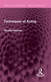 Cover image: Techniques of Acting 1st edition 9781032889771