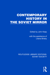 Imagen de portada: Contemporary History in the Soviet Mirror 1st edition 9781032871745