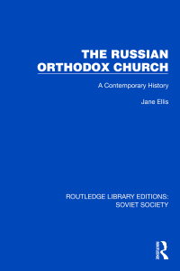 Cover image: The Russian Orthodox Church 1st edition 9781032886831