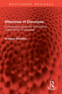 Cover image: Dilemmas of Discourse 1st edition 9781032704654