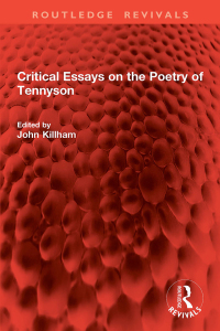 Cover image: Critical Essays on the Poetry of Tennyson 1st edition 9781032880815