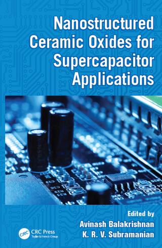 Imagen de portada: Nanostructured Ceramic Oxides for Supercapacitor Applications 1st edition 9781138072671