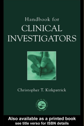 表紙画像: Handbook for Clinical Investigators 1st edition 9780748407125