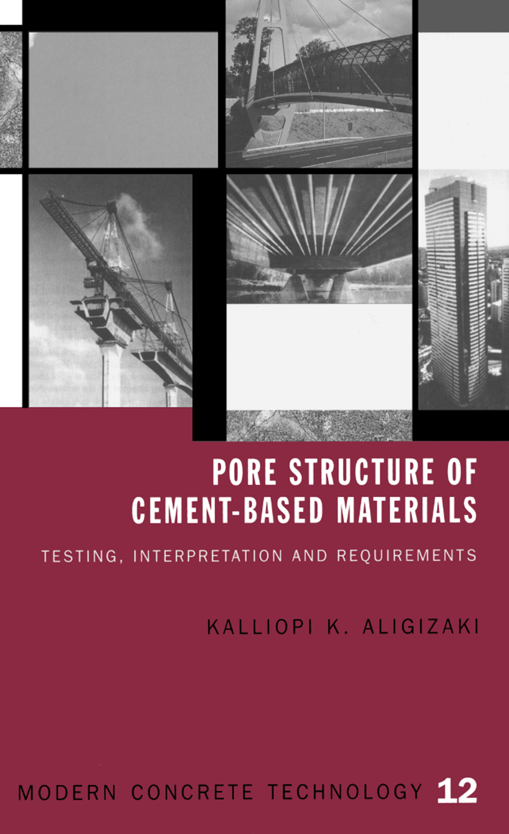 Pore Structure of Cement-Based Materials Testing, Interpretation and Requirements 1st Edition