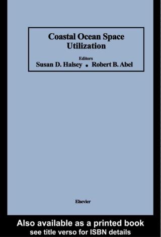 Titelbild: Coastal Ocean Space Utilization 1st edition 9780444015600