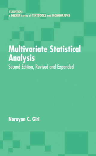 Imagen de portada: Multivariate Statistical Analysis 2nd edition 9780824747138