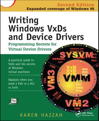 Omslagafbeelding: Writing Windows VxDs and Device Drivers 2nd edition 9781138412385