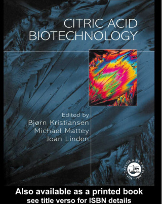 Cover image: Citric Acid Biotechnology 1st edition 9780748405145