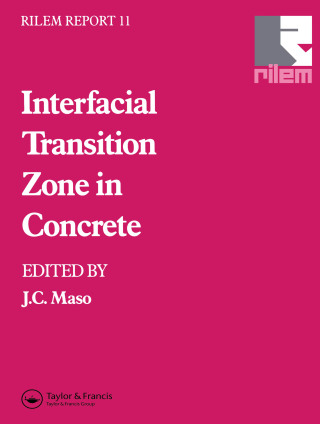Imagen de portada: Interfacial Transition Zone in Concrete 1st edition 9780367863890