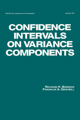 Cover image: Confidence Intervals on Variance Components 1st edition 9780824786441
