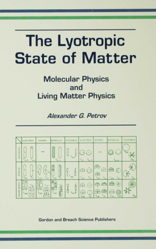 表紙画像: The Lyotropic State of Matter 1st edition 9789056996383