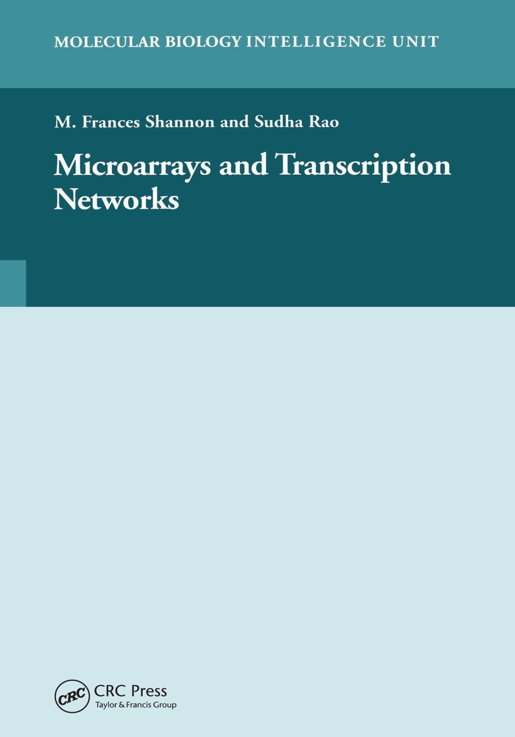 Microarrays and Transcription Networks 1st Edition