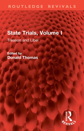 Imagen de portada: State Trials, Volume I 1st edition 9781032861685